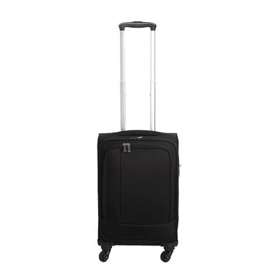 China Travel Eva Trolley Suitcase Wholesale Custom Bottom Logo 24 Inch Luggage Bags With Soft Handle for sale