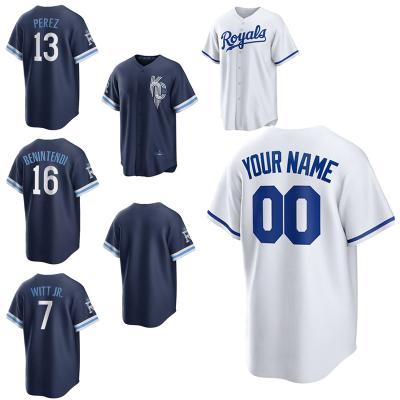 China S-5XL Kansas City benintendi policeman witt witt navy jr Andrew merrifield whit salvador perez royals tank top men antibacterial white for sale