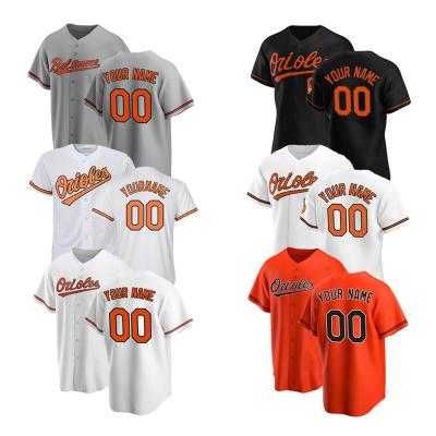 China S-5XL Baltimore 16 Trey Mancini 10 Adam Jones 8 Cal Ripken Jr Orioles Baseball Jersey Antibacterial Mens Uniform Customize for sale