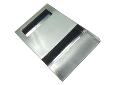 China Polished Metal Stamping Parts , Stainless Steel Business Card Holder Brushed Surface for sale