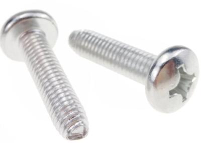 China M6 Phillips Drive Pan Head Thread Forming Screws Harden Steel Zinc Plated Fastener for sale