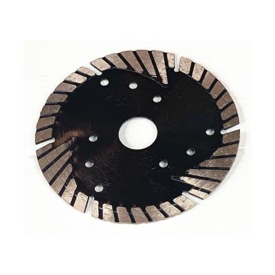 China The professional production 115mm hot pressed diamond. high speed straight soft edge saw blade for cutting ceramic porcelain tile for sale