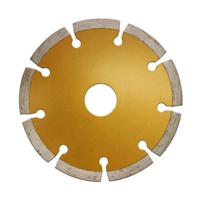 China Granite Machine Tool Accessory 1.2*2.0*22.23mm Diamond Segmented Cutting Blades Marble Cold Press Cutting for sale