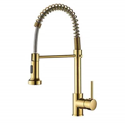 China Thermostatic Industrial Antique Solid Kitchen Sink Faucet Cold Flush Faucets Spring Lower for sale