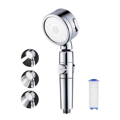 China With 2022 Adjustable Water Saving Filter Hand Shower Head 360 Degree Rotation for sale