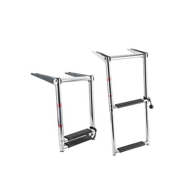 China Stainless steel ss316 deck ladder for boats boat parts marine hardware with good price for sale