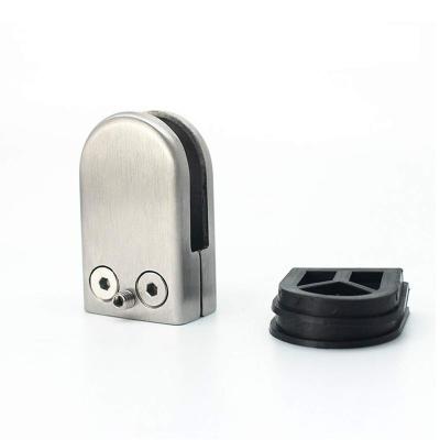 China Contemporary Wall Mounted Stainless Steel Glass Clamp for sale