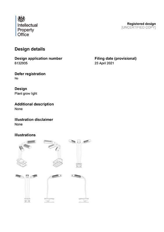 British appearance patent - Sunnypower New Energy Co., Ltd.