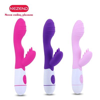 China 30 Speed ​​Vibration with Butterfly Private Purple Silicone 30 Speed ​​Finger Pussy Strong Sucking Adult Sex Toys Clit Gspot Massage Vibrator for Women for sale