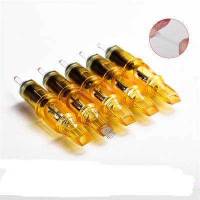 China Tattoo Supply MVP EO Permanent Wholesale Gas Sterilized Membrane Tattoo Needle Tattoo Needle Cartridge for sale