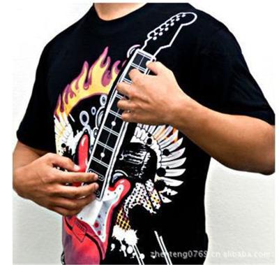 China Anti-pilling led t-shirt, led sound active t-shirt / led equalizer t-shirt / led t-shirt LED t-shirt guitar for sale