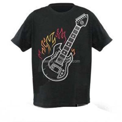 China Newest style anti-pilling drum kit fashionable playable electronic t-shirt for sale