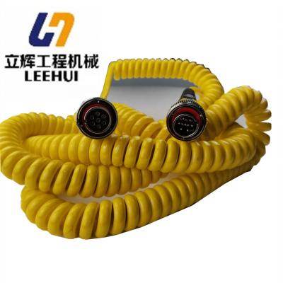 China Building material stores vogele abg dynapac asphalt paver leveling system 7pins-7holes 6M cables 04-02-02624 for sale