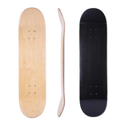 China Wholesale Adult Concave Natural Canadian Mixed Fiber Maple Mid Maple Mid Skateboard Empty Decks for sale