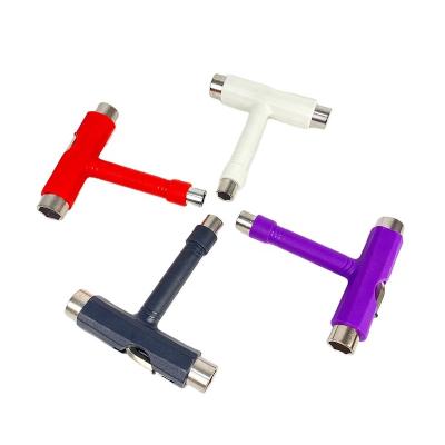 China Wholesale Adult All-in-one Skate Tools Multifunctional Portable Skateboard T Tools for sale