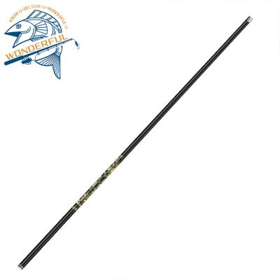 China Fast Action Carbon 5.4m All Water Comfortable Handle Carbon Pole Big Stream Fishing Rod Hard Crap for sale