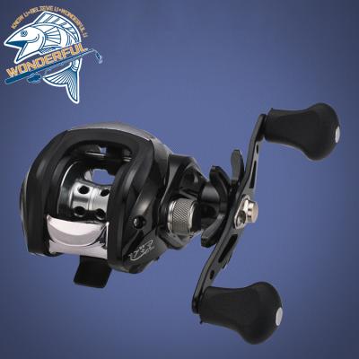 China Wholesale Chinese Straight BB Cheap High Speed ​​Strong Brake Castbait Waterproof Black 17+1 Reel for sale