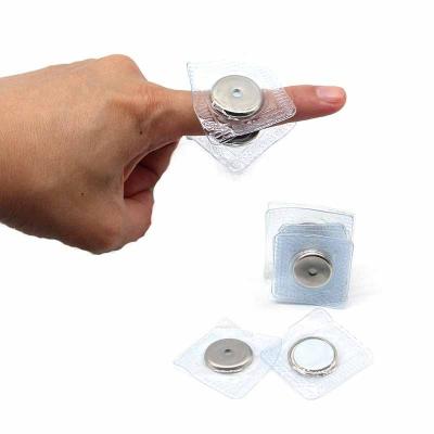 China PVC Magnetic Waterproof Invisible Hidden Buttons Sewing Magnetic Closure Bag Clothes Magnet Snaps Buttons Accessories for sale