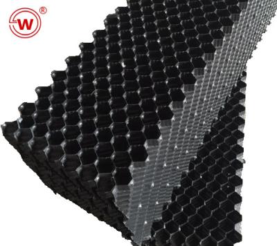 China Cooling Tower Cooling Tower PVC Fill Best Seller PVC Corrugated Sheet 305/610 Mm Width For Cooling Tower for sale