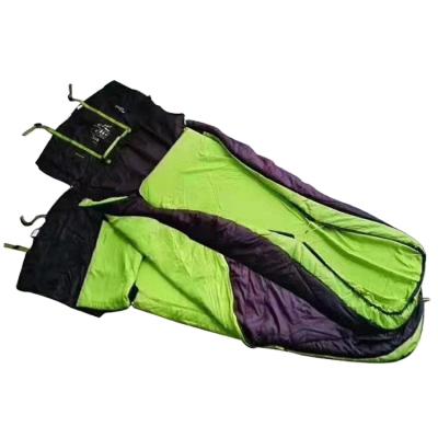 China Mummy Envelope Style Waterproof Hiking Camping Fishing Sleeping Bag With Hood for sale