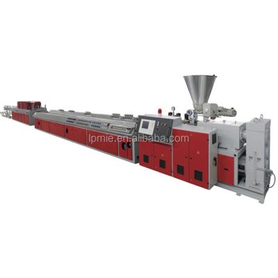 China Bar PVC Profile Extrusion Line, Wood PVC Double Screw Extrusion Line, Plastic Machine for sale