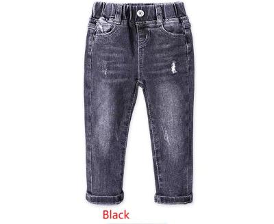 China Chinese Style Hot sell 2022 fashion high quality  boy's woven washing denim children OEM  jeans PANTS for sale