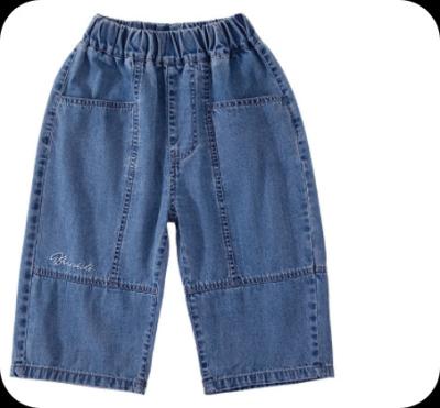 China Breathable Wholesale boy's cotton Spandex  Elastic Waistband Kids Casual  short for sale