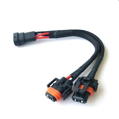 China Automobile Car Light H1 H4 Automotive Headlight Wiring Harness for sale