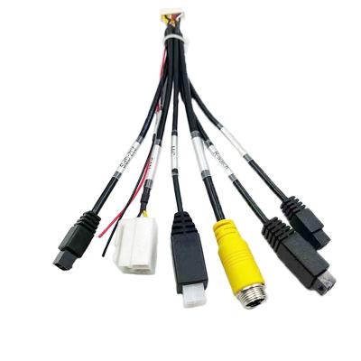 China Auto Customized Extension Wiring For High Definition Driving Recorder Camera Of Car And Bus for sale