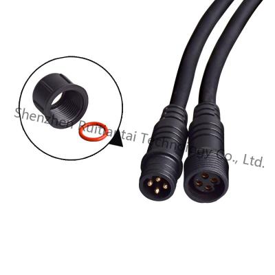 China Waterproof M16 LED Strip Connector Wire To Wire Connector for sale