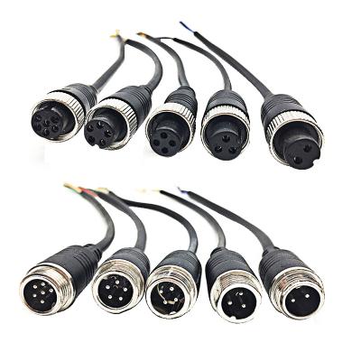 China Factory Customizable Waterproof Electrical Cable 2 3 4 5 Pin IP68 M12 LED Waterproof Cable for sale