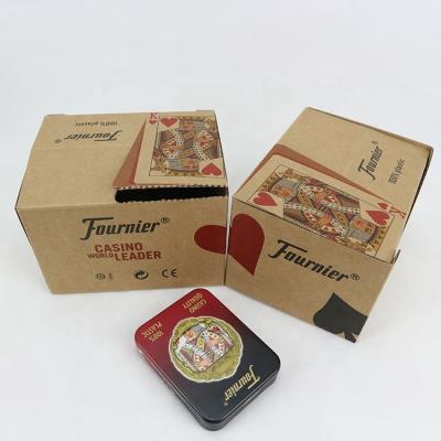 China China Manufacturers Recyclable Wrinkled Folding Playing Cards Cardboard Gift Packaging Mailing Boxes for sale