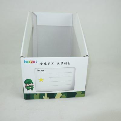 China Eco-friendly Letter Assorted Corrugated Corrugated Holder Office and School Office Organizer Paper File Document Magazine for sale