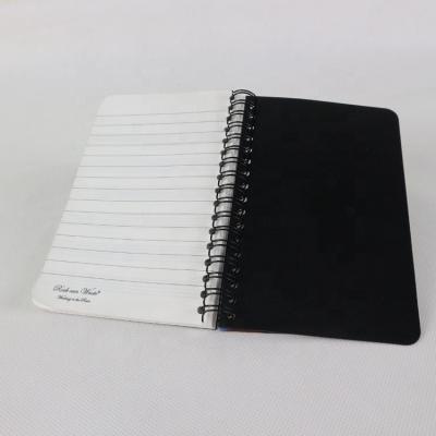 China Printed Good Quality Customized Print Promotion A6 Notebook, Custom Promotion Notebook, Embossed Logo With Hard Thick Cover for sale