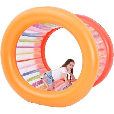 China Outdoor inflatable toys color inflatable rolls, pool pontoons, outdoor inflatable toys for sale