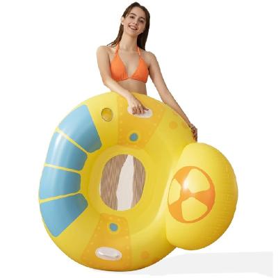 China Water park inflatable pool pontoon, pool hammock, pool air sofa toy for sale