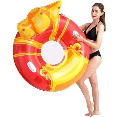 China Water park inflatable pool pontoon, pool hammock, pool air sofa toy for sale