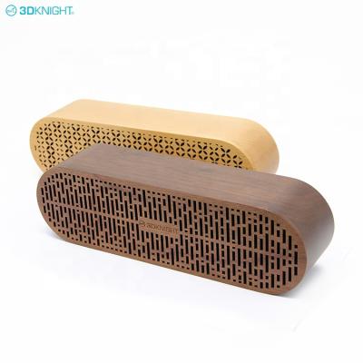 China KNIGHT Dolby Real Wood Wireless Mini Speakers 10W - Beautiful Digita 3D Natural Sound - Use Technology (TWS) for sale