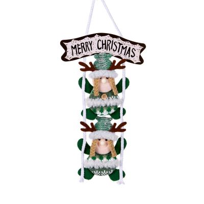 China 2 Style Christmas Hanging Deco.with Merry Christmas Words Christmas Tree Decoration Set for sale