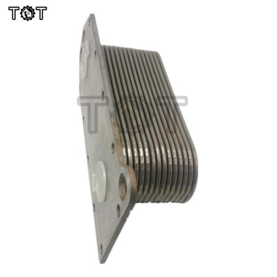 China High Efficiency Excavator Diesel Engines Parts Oil Cooler Core 6CT 6D114 3974815 3918175 3906296 for sale