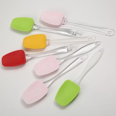 China 2021 Success Sustainable Silicone Scraper Knife Set Tools Kitchen Baking Accessories for sale