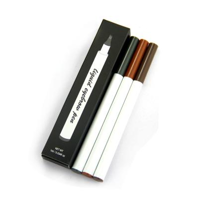 China 3 Colors Custom Waterproof Eyebrow Pencil Waterproof Promotional High Quality Private Label Eyebrow Pencil for sale