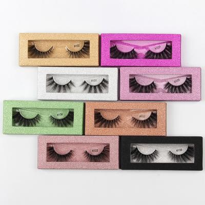 China Plastic Feather Faux Mink Eyelash Grafting Cruelty Free Eyelashes For Wholesales for sale