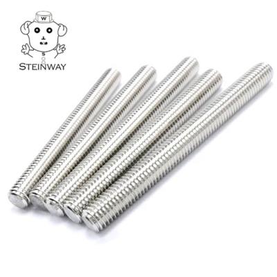 China All Rod 1/2 Thread Standard Double Ended Screw Bolt General Industry ASME 5/8 ANSI Standard Double-thread Bolt M6 M8 M10 M12 for sale