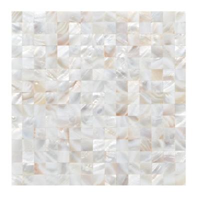 China Parquet Natural Shell Mosaic Tiles Peel and Stick Seamless Seashell Bedroom and Bathroom Mother of Pearl Wall Tile Mosaic Tiles for sale