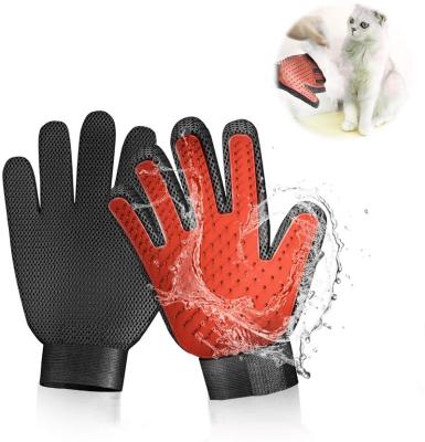 China Stocked Premium Petododo Pet Grooming Gloves Deshedding Glove For CatsDogs Easy Mess Free Grooming for sale