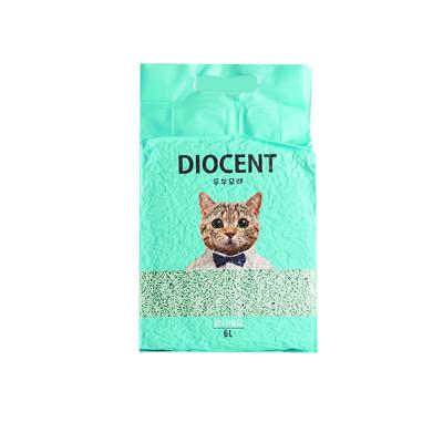 China 2022 Deodorization Stocked Ultra Clumping Plant Litter For Cat Natural Flushable Kitten Litter Dust Low Zero Tracking Tofu Cat Litter for sale