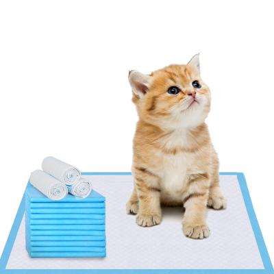 China Stocked Five Layers Puppy Cat Dog Urine Pee Mat Pet Toilet Training Waterproof Super Absorbent Pad for sale