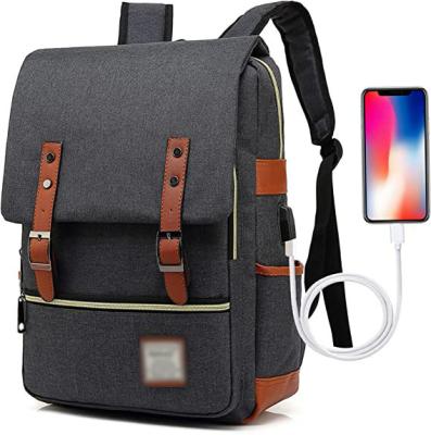 China With USB designer school business travel laptop backpacks famous brands bag mochilas de laptop for sale