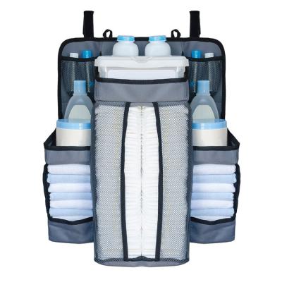 Κίνα Crib Organizer Baby Crib Diaper Disposal Trolley Bag Mommy Bag Baby Bags For Mommy Set προς πώληση